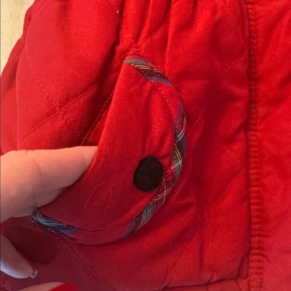 Vintage! Paramount Kids Red Quilted Scottie Jacket with Black Trim, sz 4T - Picture 16 of 16